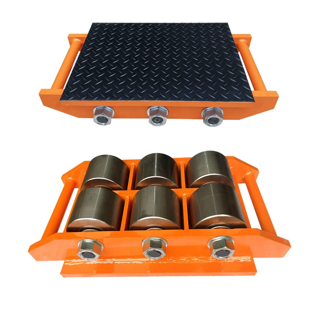 80t Heavy Duty Cargo Trolley Roller Skids Machine Moving Skate Buy