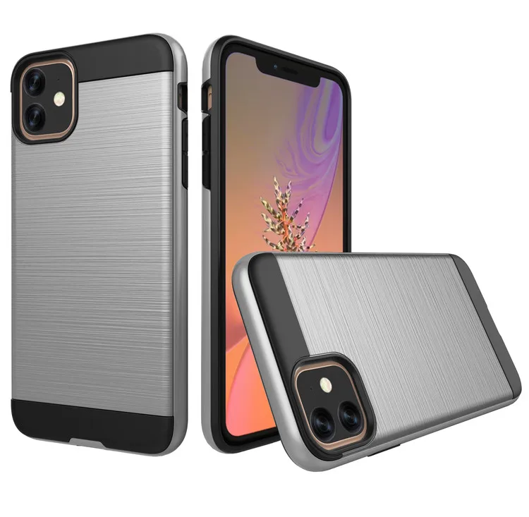 Armor phone case For iPhone 11 Pro Max Army PC TPU Hybrid Cellphone Cover