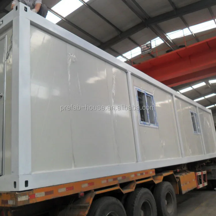 Congo Low Cost Prefabricated House Design 40ft Flat Pack Container