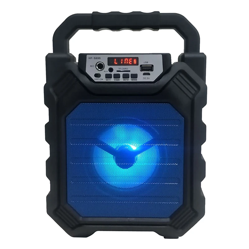 LED 4 inches wireless speaker Bluetooth - ANKUX.COM