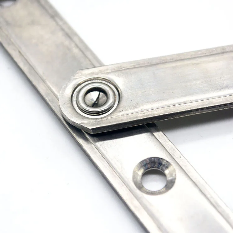 Round groove top hung friction stay for aluminium windows