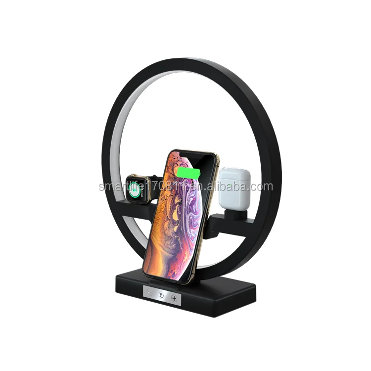 new product ideas 2021 table lamp wireless charger for gift