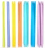 35cm long 7 size per set double point colorful plastic knitting needle set