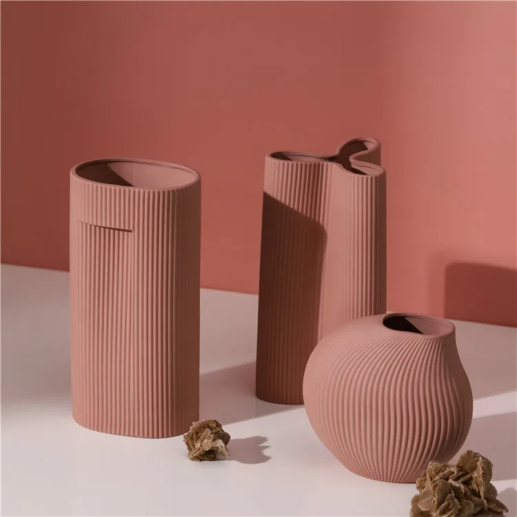 Pastel Minimalism Style Wedding Centerpieces Hotel Decorative Potty