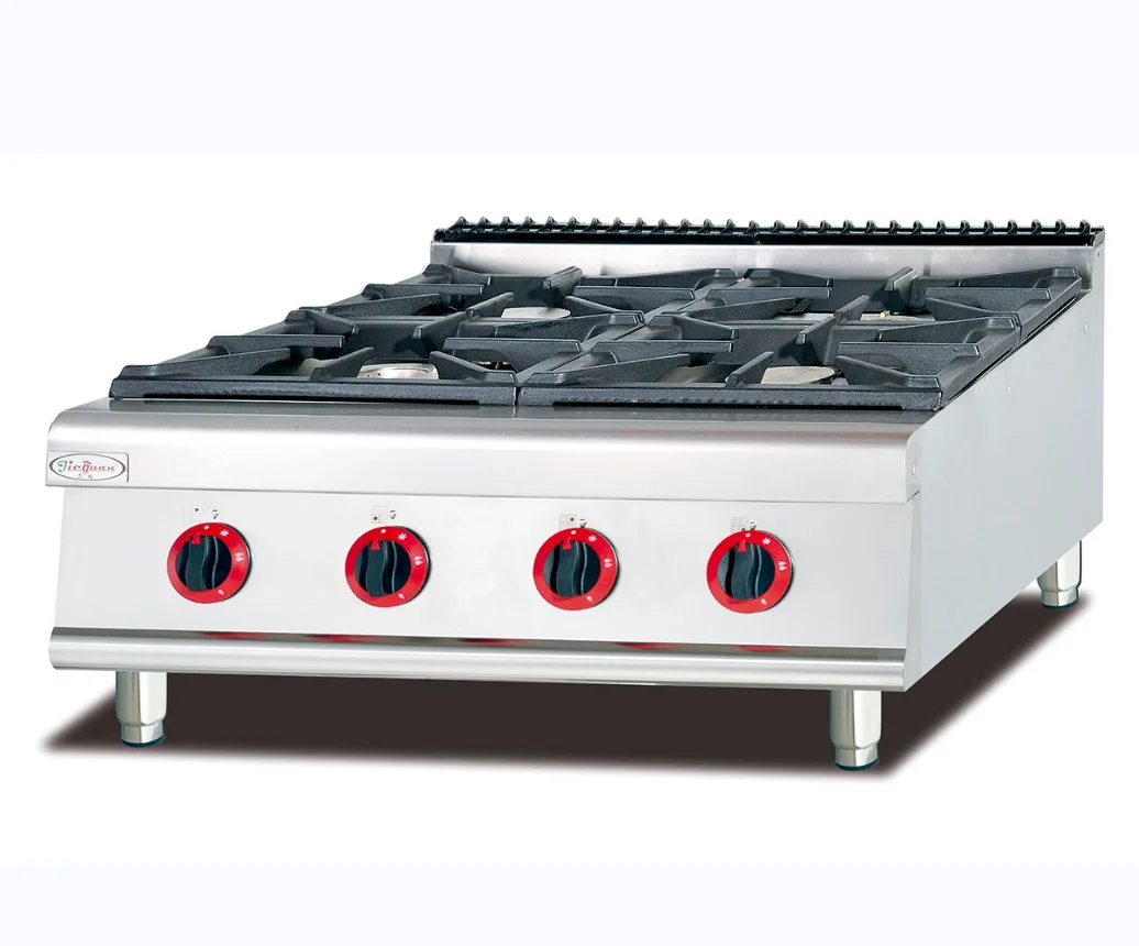 Industrial Commercial Lpg Gas Cooker With 4 Burner Buy Gas Cooker