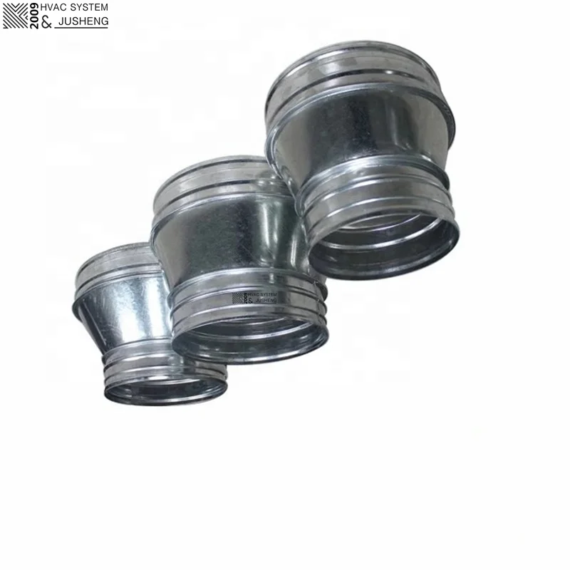 Spiral Duct Air Spiral Pipe Fittings Pressed Collar Saddle Buy Spiral