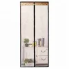 Preventing bugs decorating rooms feature and magnet door curtain