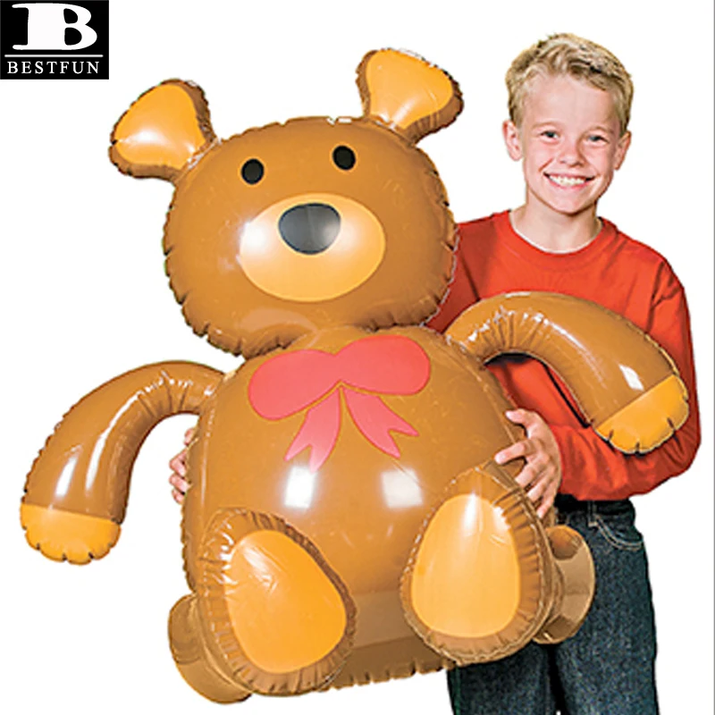 inflatable teddy bear