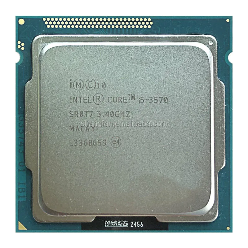 For Intel Core I5-3570 I5 3570 3.4 Ghz Quad-core Cpu Processor 6m 77w ...