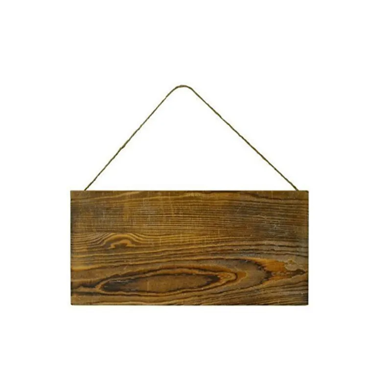 wooden signs