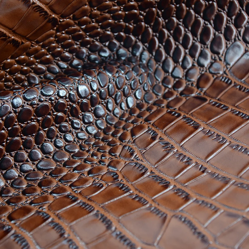 
Crocodile pattern synthetic pvc leather roll for bags 