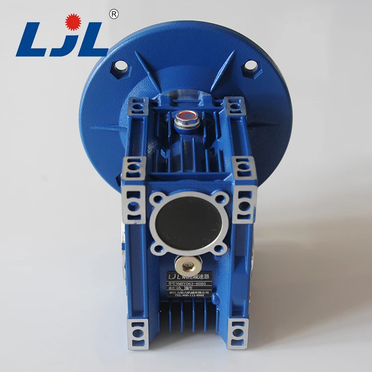 
Nmrv Series Worm Gear Reduction Gearbox With Flange 