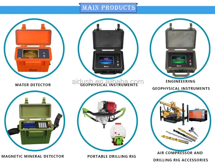 Underground Water Finder Usage Electric Power Underground 200m Depth