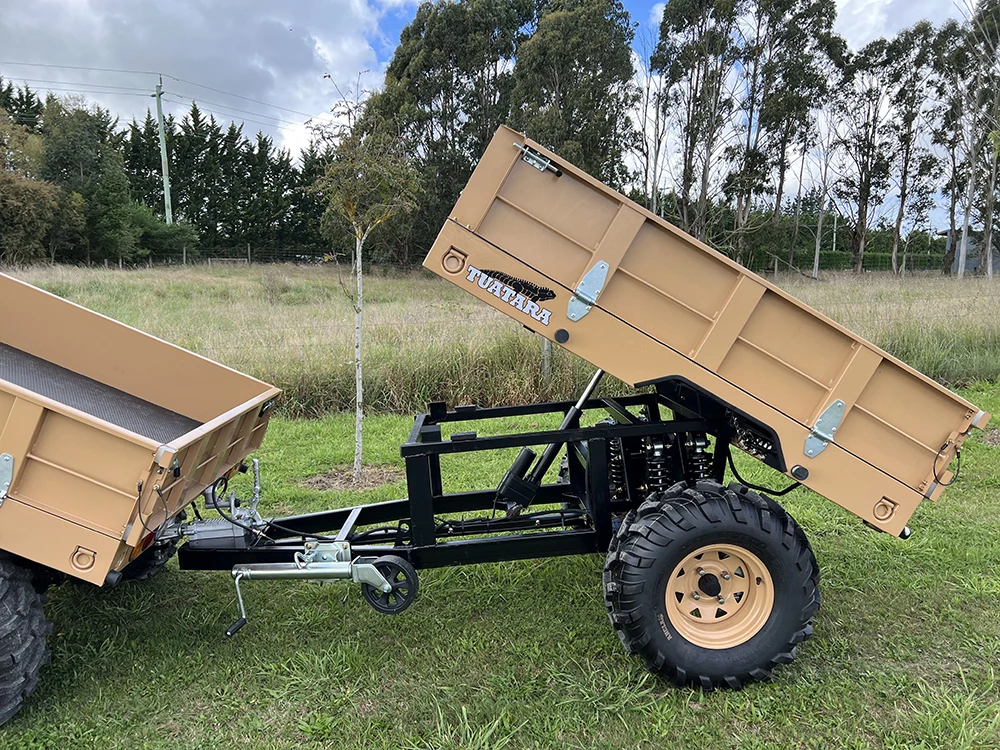 2wd & 4wd All Terrain Vehicles Small Bale Side Loading Enclosed Simple