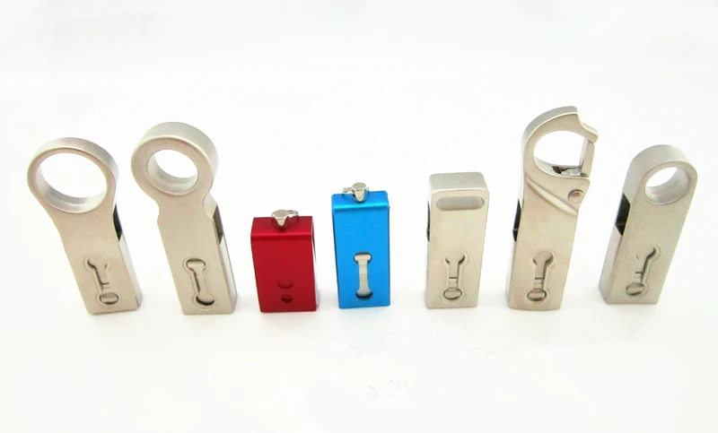 Gift Promotion 4GB USB Flash Drive 2.0 Pen Drive Apply for iphone and Computer mini swivel metal phone dual usb storage - ANKUX.COM