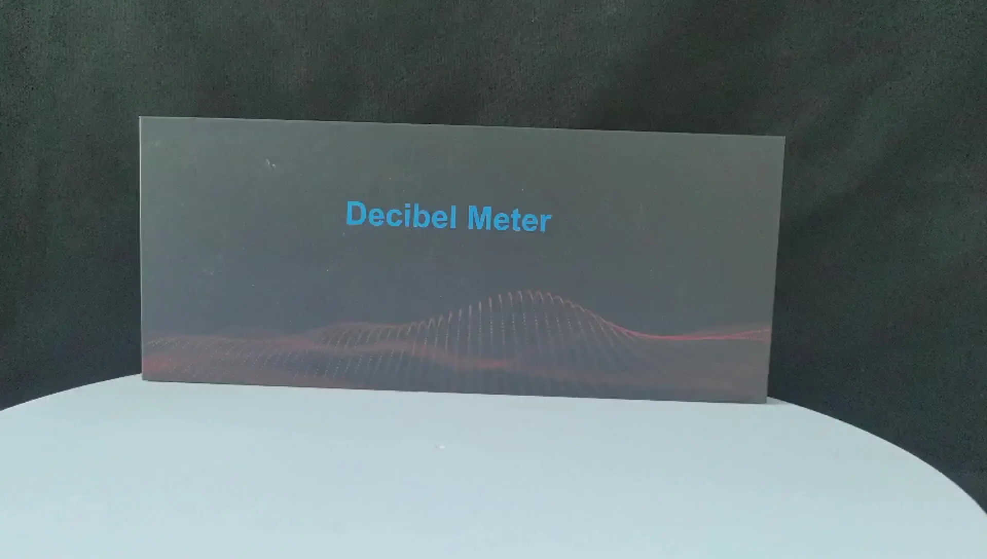 11in LED Noise Level Meter with Temp Humidity Clock-2.4G WIFI Tuya APP