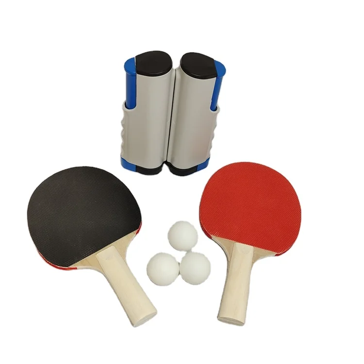 
Professional Manufacture 2 player table paddles set table tennis bat 