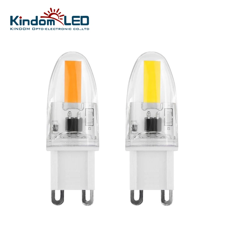 G9 LED Light Bulbs Dimmable 1.5W Equivalent 20W Halogen 6000K 3000K AC110V 220V G9 Bulbs for Home Lighting