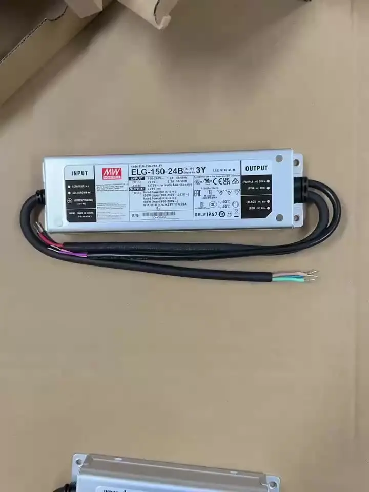 Mean Well ELG 150 12DA 3Y 10A AC DC Tek Çıkışlı Led Sürücü