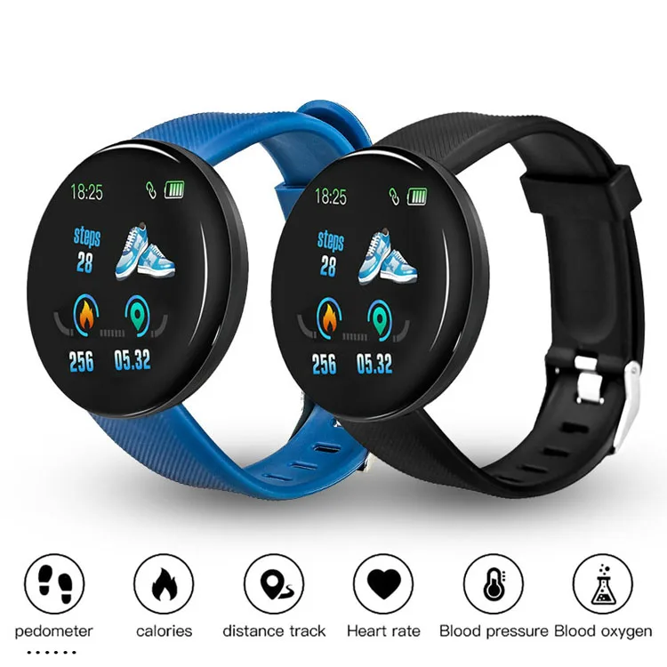 New Round Women Smart Band D18 Sport Fitness Tracker Health Watch Smart  Bracelet - Buy Round Women Smart Band,Smart Band D18,Health Watch Smart  Bracelet Product on Alibaba.com