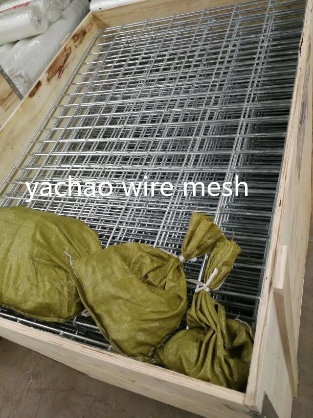 Hot Dip Galvanized After Welding Gabion Fence Wall /galfan Coated Wire ...