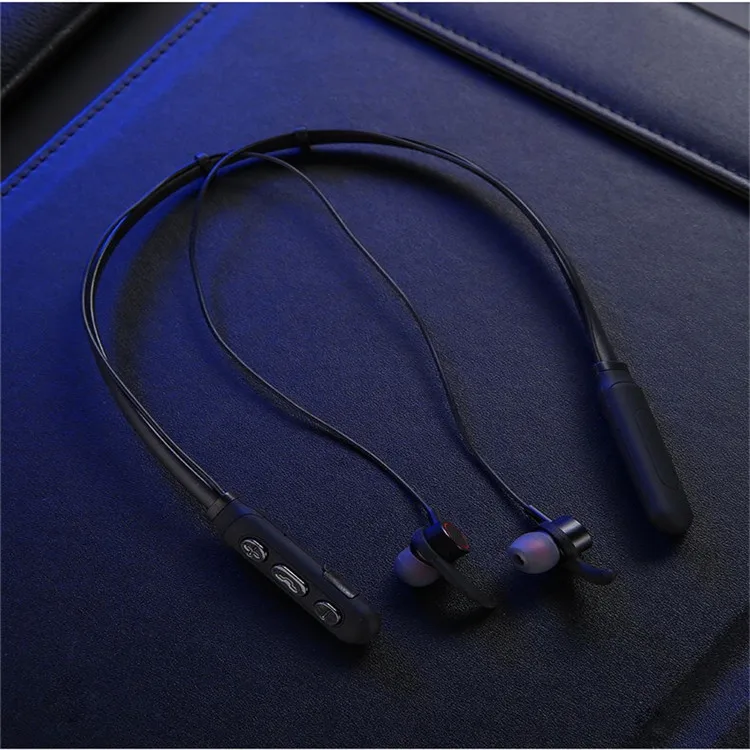 Waterproof Sport Neckband Bluetooths headphone Mini wireless Magnetic Earphone Wireless M9 - ANKUX.COM