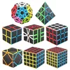 toys for children 2019 Amazon New Product Hot Sale Educational Carbon Fiber Third-Orde Custom Carbon Fiber Magic Cube Series