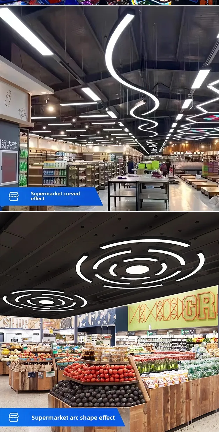 product custom led lighting fixtures for living room for arcade city ktv shopping mall industrial style internet cafe dance studio-9