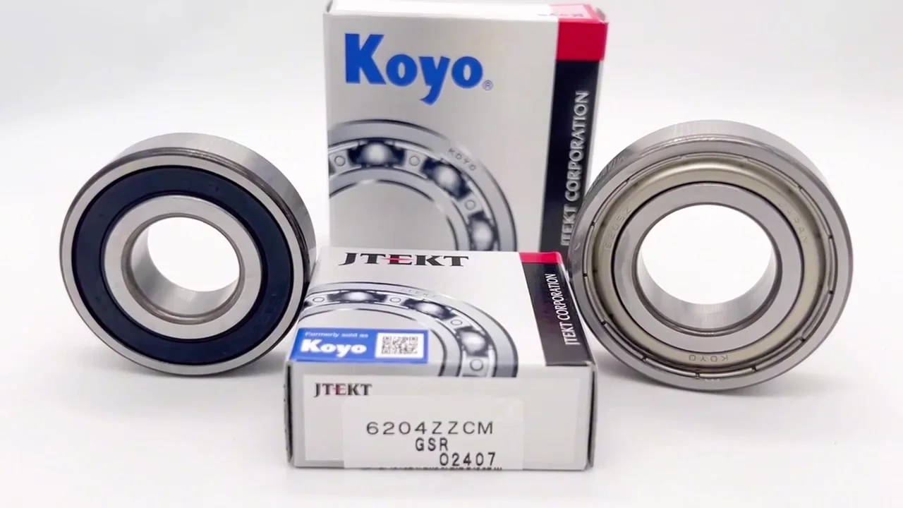 Rodamiento de Bolas de Ranura Profunda Original KOYO 6207 ZZ 2RSH