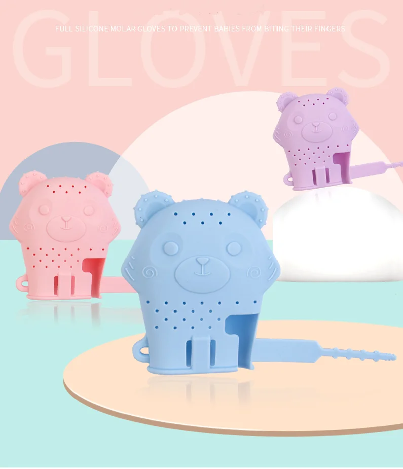 Wholesale BPA Free Food Grade Silicone Infant Waterproof Newborn Chew Full Silicone Baby Teething Teether toys