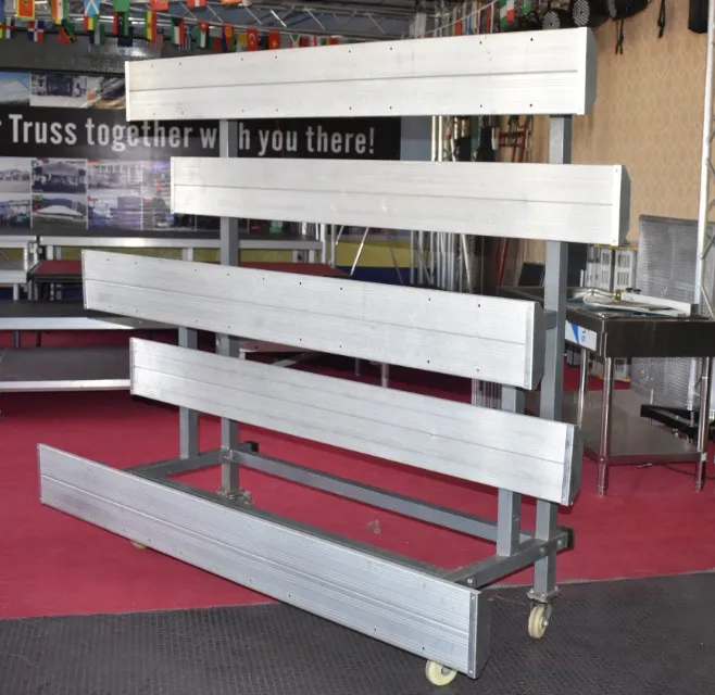 Aluminum Frame Bleachers Seating Sports Grandstands  Outdoor/Indoor Used for Sale