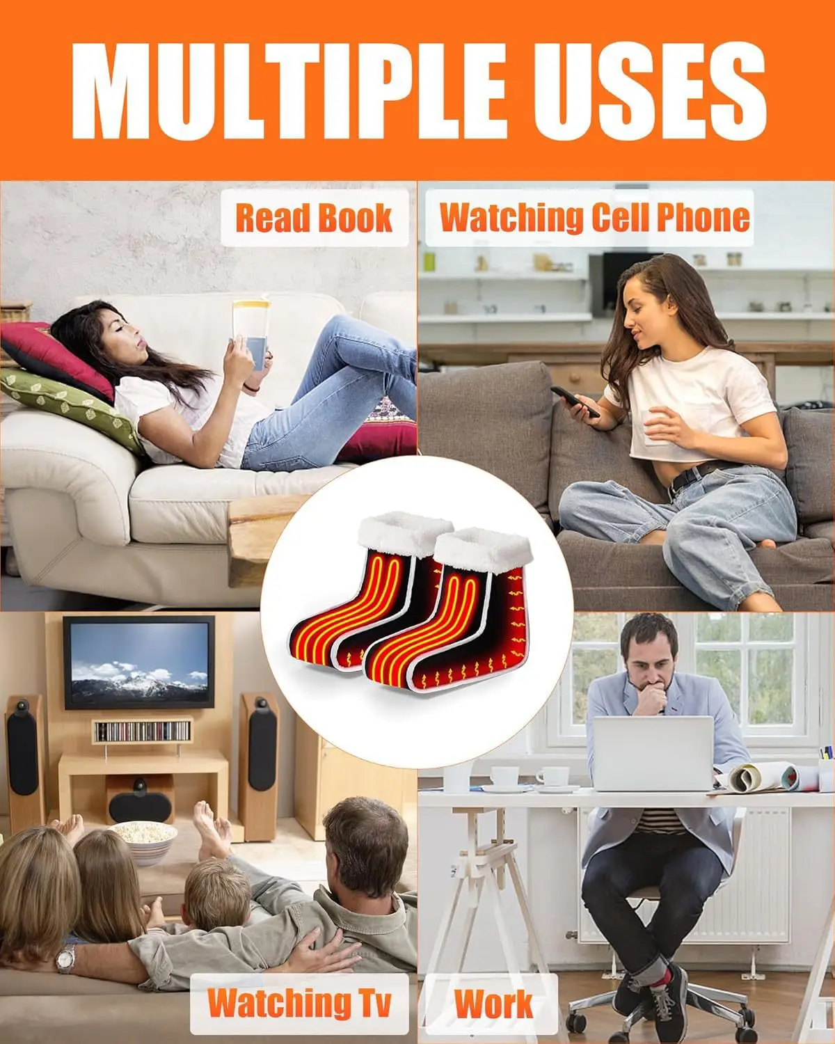Foot Warmer, USB, 24W - detail 22