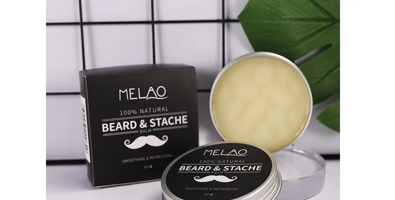 MELAO Cross-Border Beard Care Styling Cream Moisturizing and Nourishing Wax for Shaving and Beard Balm for Amazon and EBay