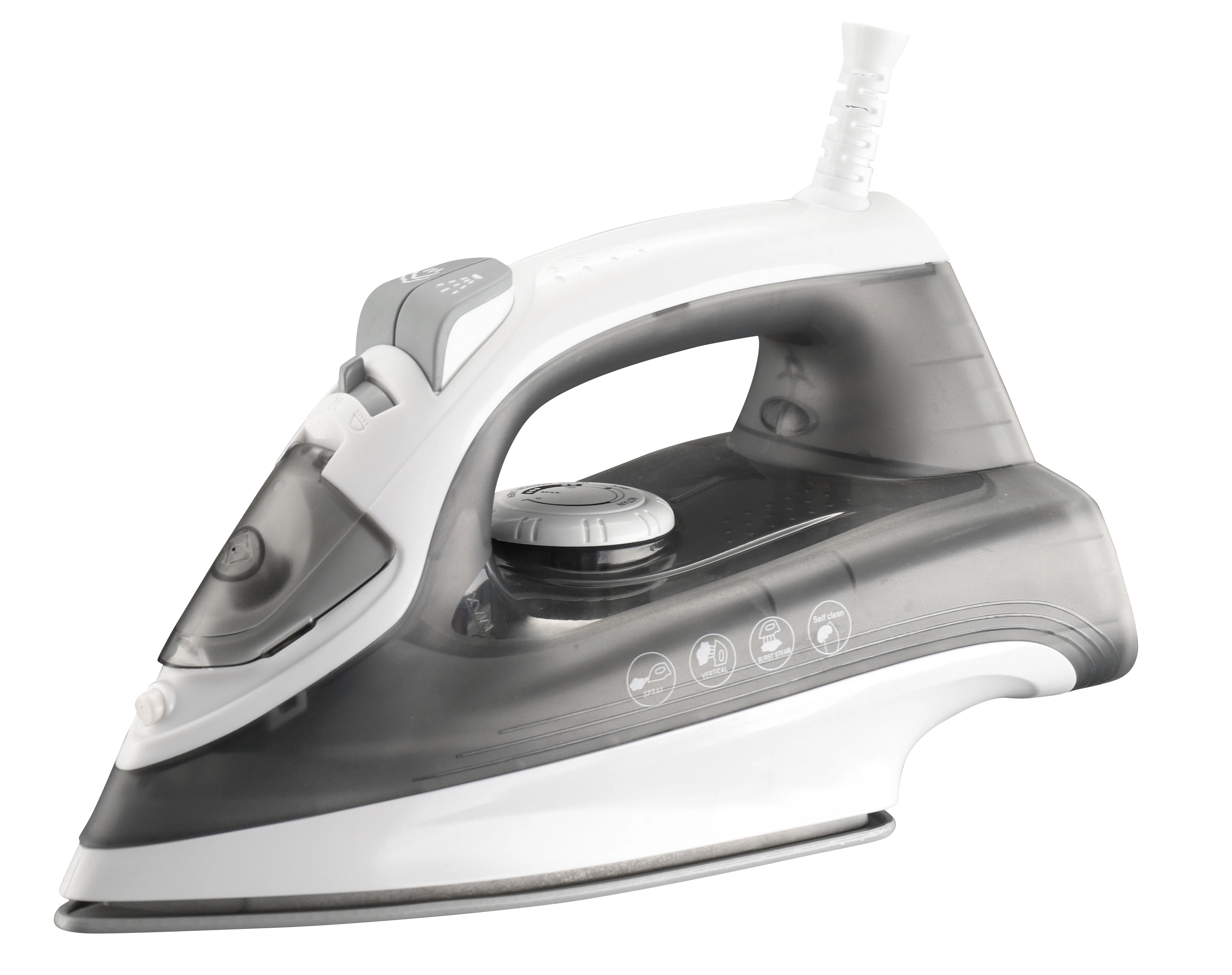 Powerful Burst Steam & Vertical Steam Function Electric Iron Self Clean