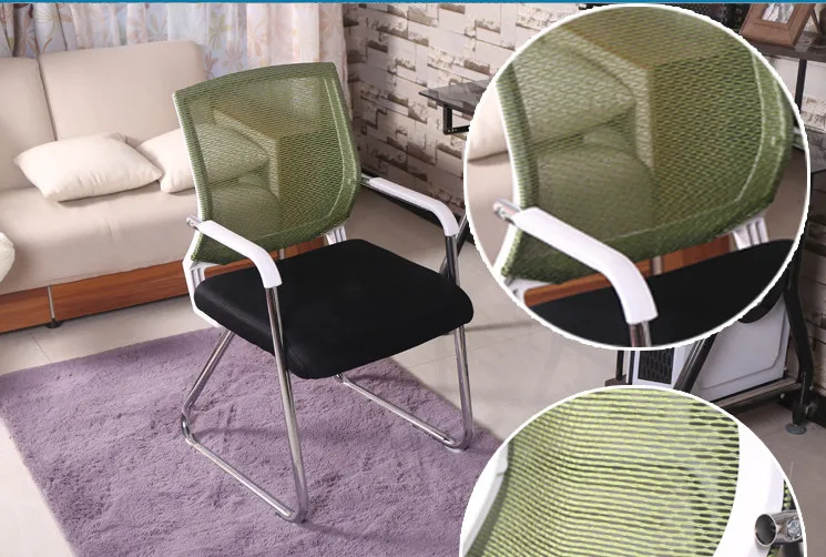2019 Design Black Mesh Metal Frame Guests Visit Wheeless Ergonomic