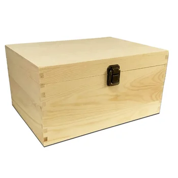 square wooden boxes for sale