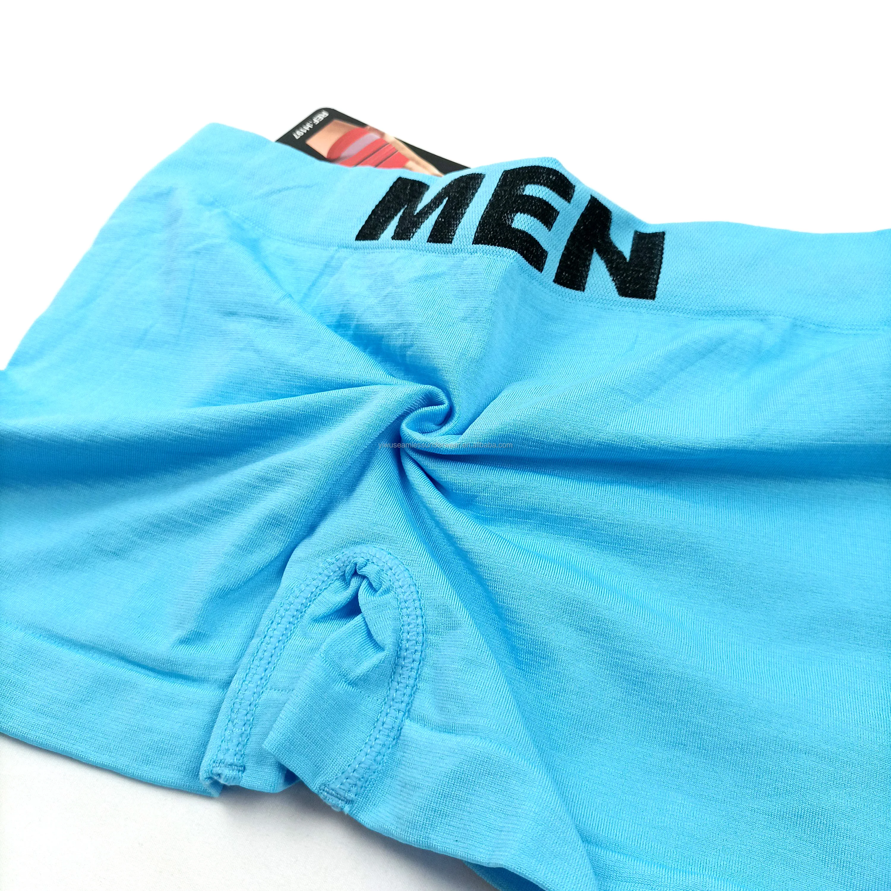 Wholesale Mens Boxer Brief Mens Polyester Seamless Underwear Buy Men
