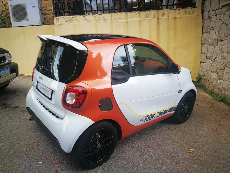 奔驰smart Fortwo W453高品质后后备箱车顶扰流板15 19 Buy Smart Fortwo W453的后扰流板 Smart Fortwo W453的扰流板product On Alibaba Com