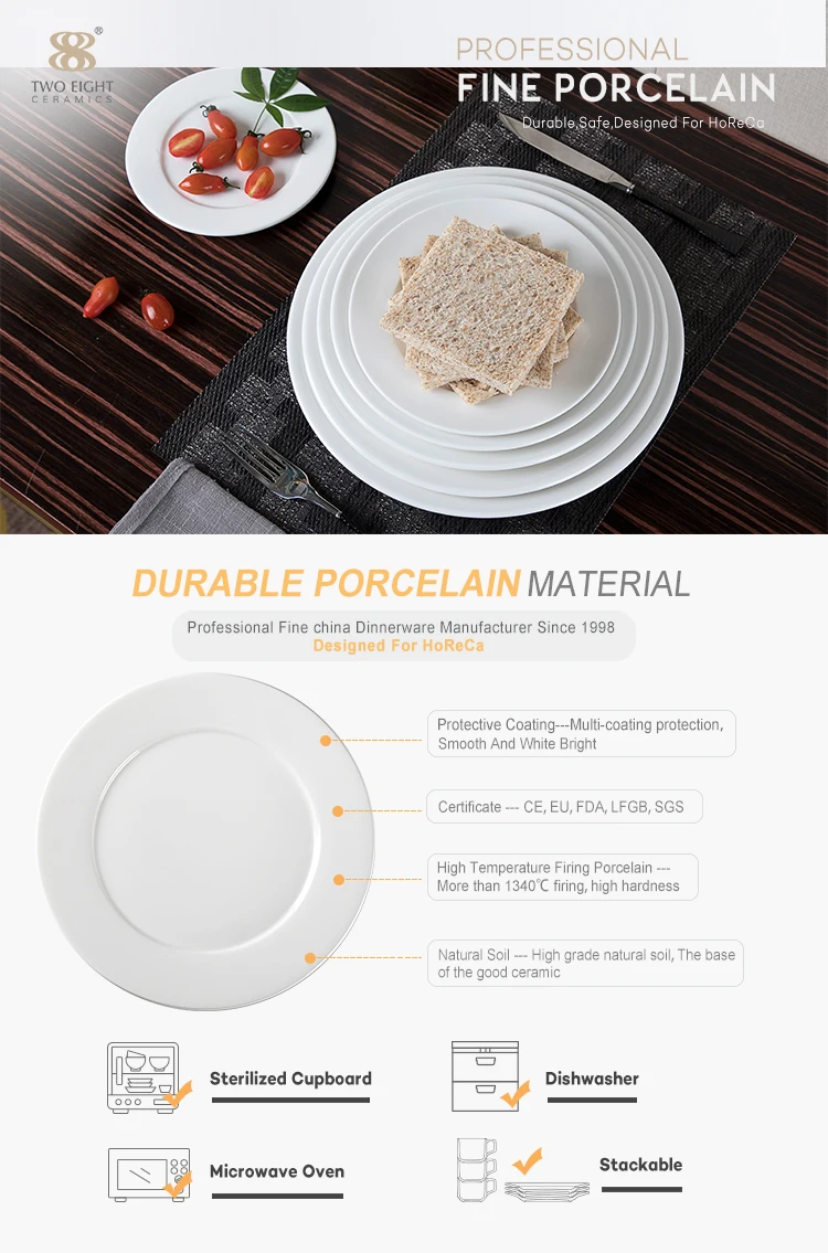 28ceramics Restaurant Tableware Plates Restaurants Ceramic, 28ceramics China Tableware Plate 4.5/5/6 Inch Bread Plate~