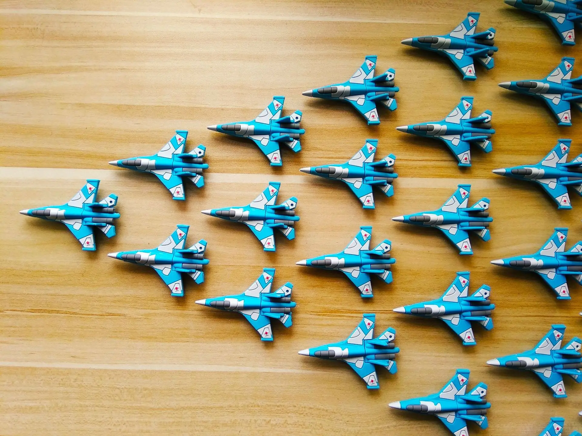 Fighter Plane USB Flash Drive Battle-plane Pendrive Custom PVC Shape Aeroplane USB Stick 8G 16G 32G 64G - ANKUX.COM