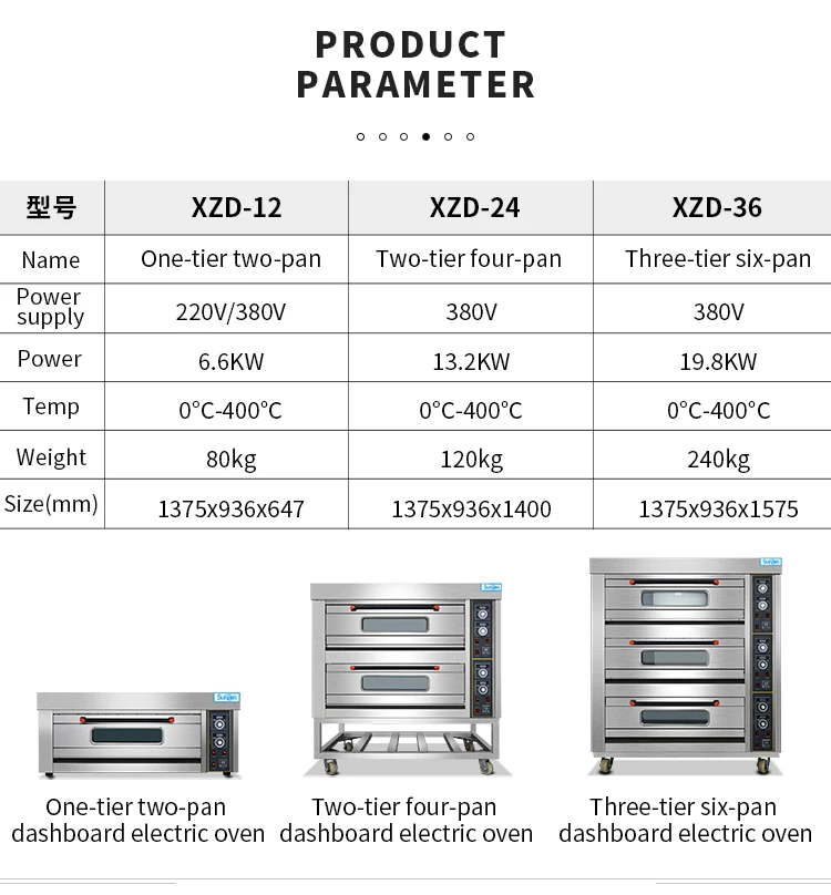 Easy To Use 1 Deck Electric /gas Commercial Bakery Deck Oven Industrial