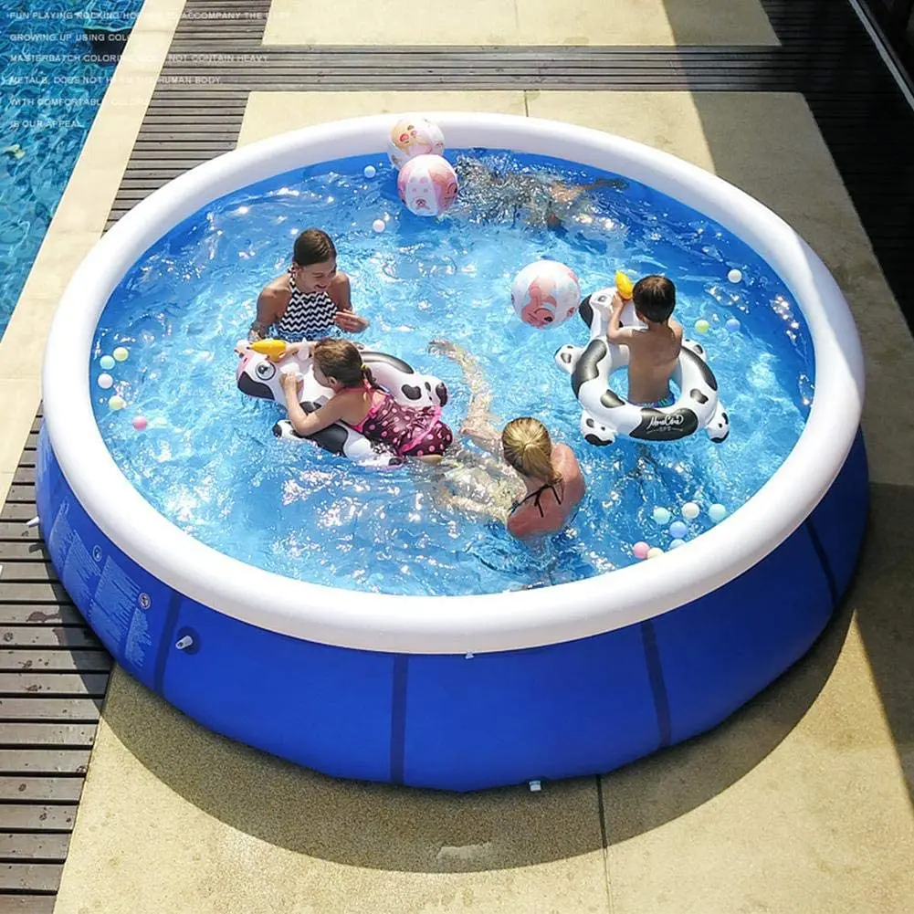 various sizes round inflatable swimming paddling poo