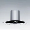 2019 New Design Kitchen Chimney 90CM Cooker Hood with Cone filter New Touch Control with Clock