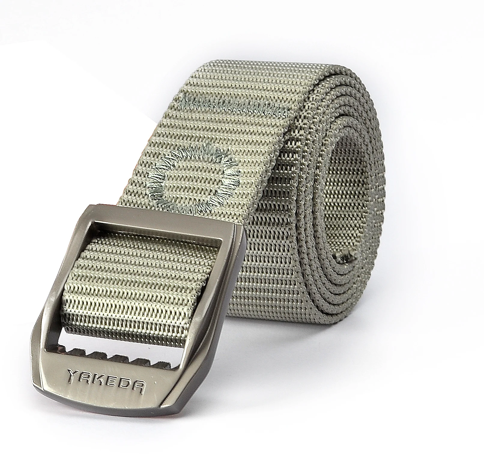 yakeda 定制刺绣户外耐用战术帆布尼龙实用军事战斗腰带