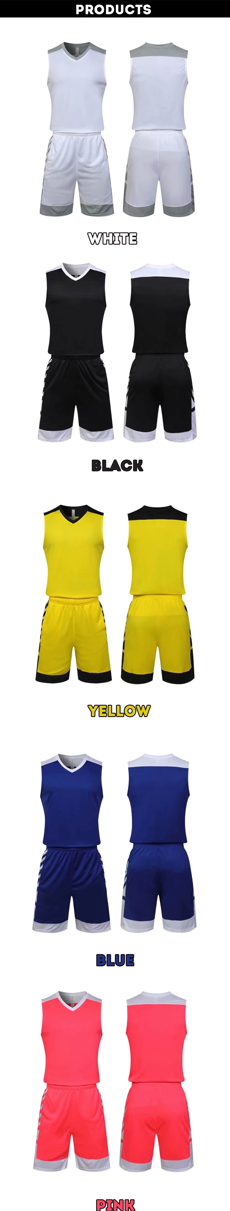 2020 Newest Styles Basketball Uniforms Wear Customized LOGO Hot Sale High Quality
