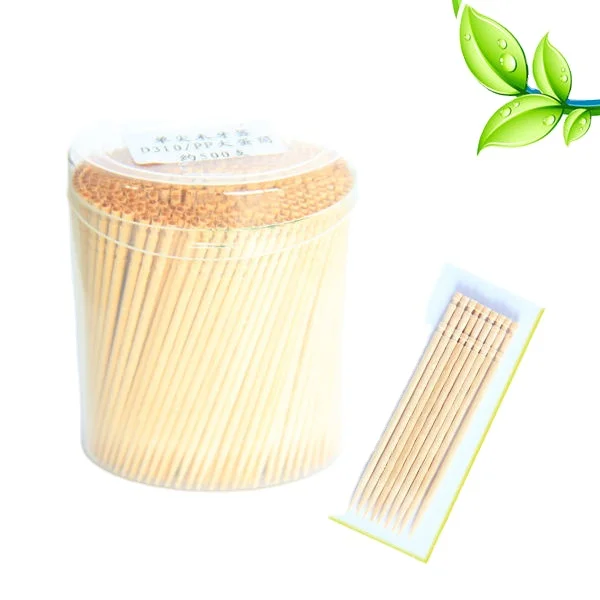 1.8mm Bamboo Toothpicks Individual Cello Wrap Individually Wrapped ...