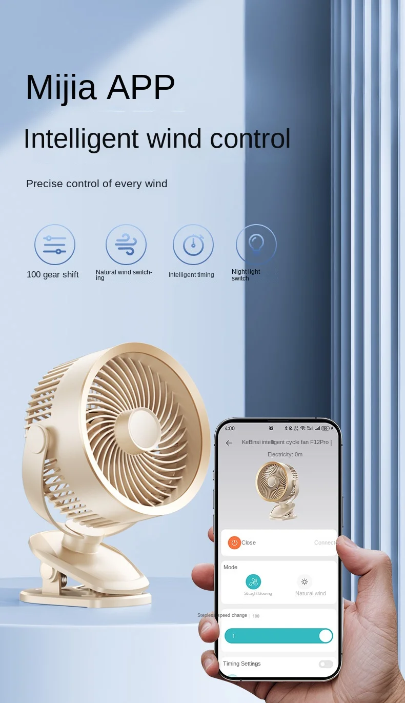 Desktop Fan, USB, Portable - detail 18