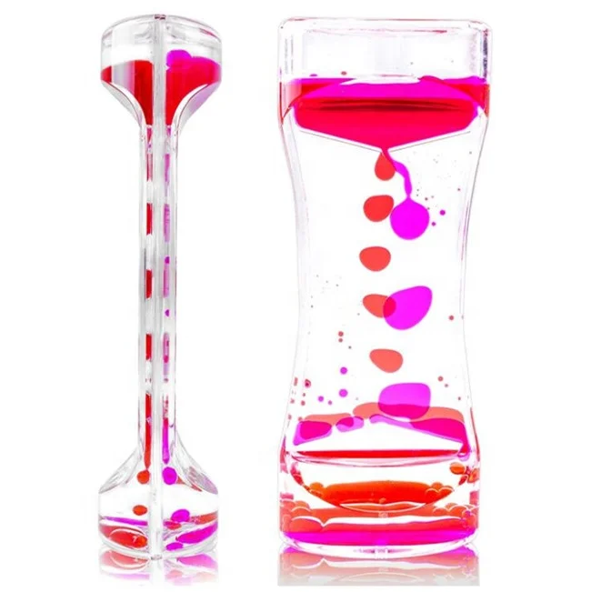 New Liquid Bubbler Visual Sensory Timer 2 Minute New Big Xl Calming ...