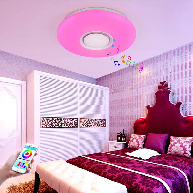 LED home decoration lighting LED pendant light acrylic   music ceiling lamp