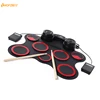 Easy Take Musical Instruments Electric Silicon toys Roll Up Drum Kit For Market